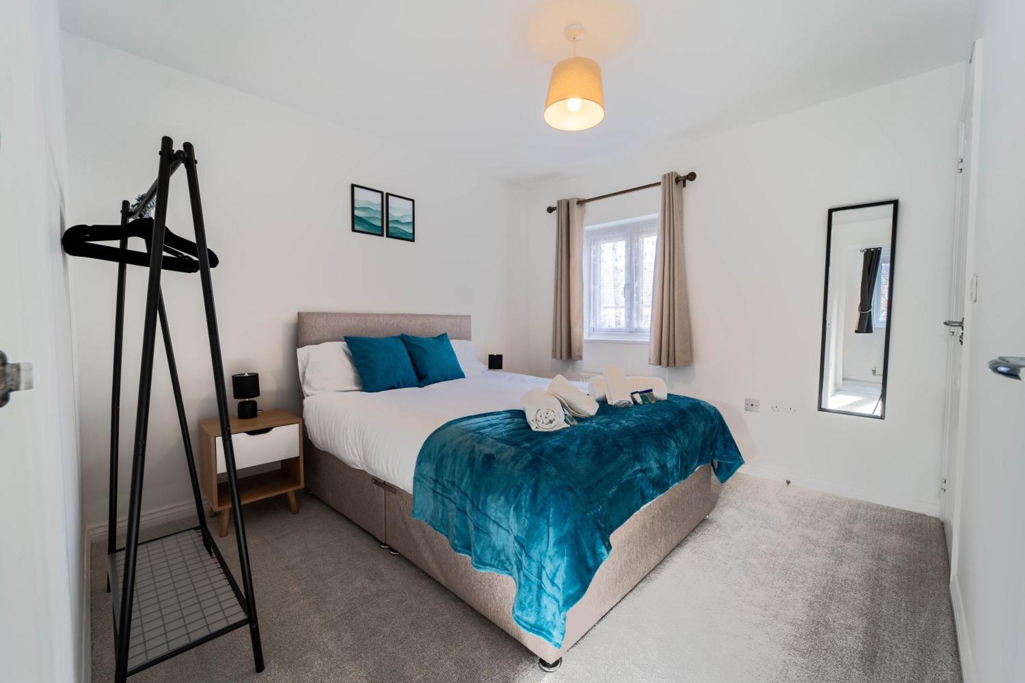Modern Luxury 2 Bed With Free Parking Vakantiehuis *